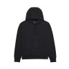 FOX BLUZA Z KAPTUREM WORDMARK OVER FLEECE PO BLACK